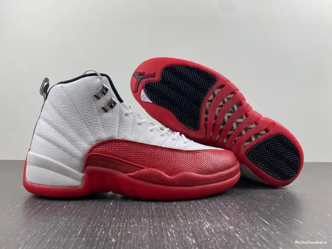 MaikeSneakers Retro 130690-110 12 Air Cherry Jordan 0516